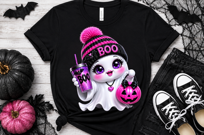 Cute Halloween Ghost Clipart Bundle