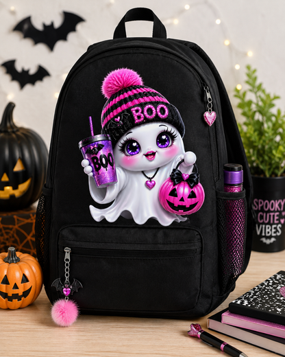 Cute Halloween Ghost Clipart Bundle