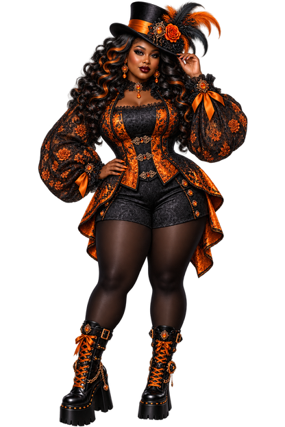 Plus-Size Gothic Glam