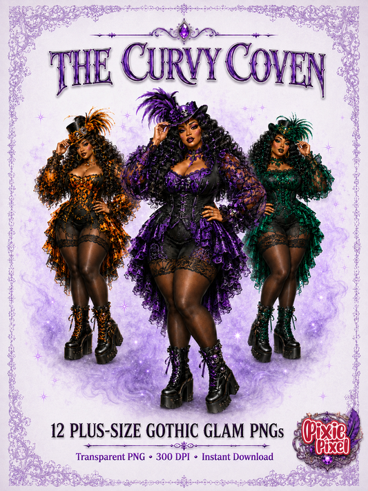 Plus-Size Gothic Glam