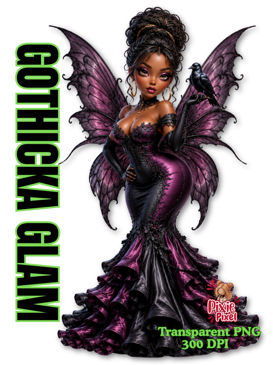 Gothicka Glam - Halloween PNG